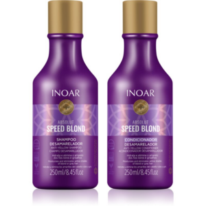 INOAR Absolut Speed Blond szett szőke hajra 2x250 ml-ár