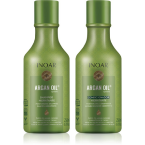 INOAR Argan Oil System szett a hidratálásért és a fényért 2x250 ml-ár