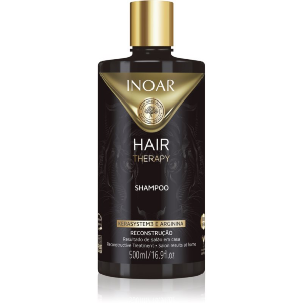 INOAR Hair Therapy hajerősítő sampon a sérült hajra 500 ml-ár