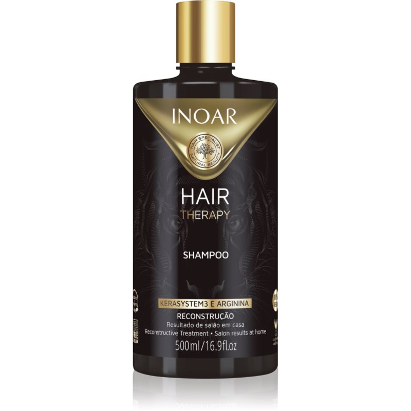 INOAR Hair Therapy hajerősítő sampon a sérült hajra 500 ml-ár