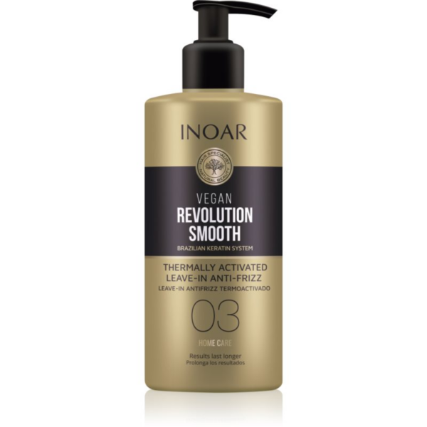 INOAR Vegan Revolution Smooth Kisimító öblítést nem igénylő kondícionáló 350 ml-ár