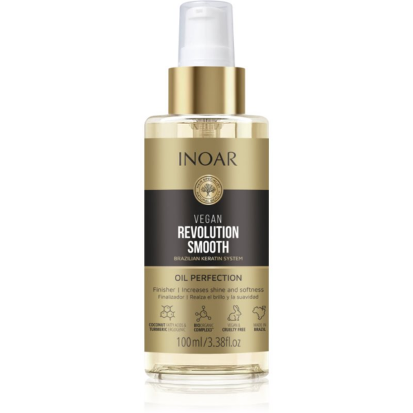 INOAR Vegan Revolution Smooth kisimító olaj hajra 100 ml-ár