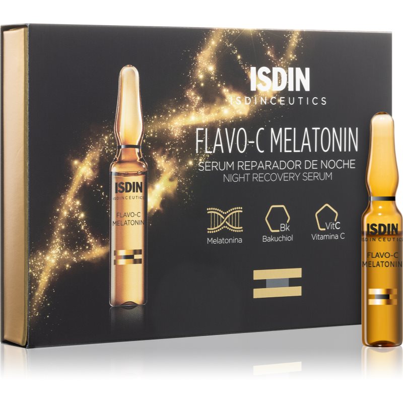 ISDIN Isdinceutics Flavo-C bőrélénkítő és megújító szérum éjszakára 10x2 ml-ár