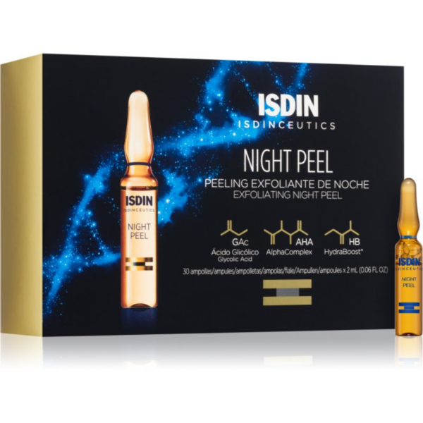 ISDIN Isdinceutics Night Peel hámlasztó peeling szérum ampullákban 30x2 ml-Ár