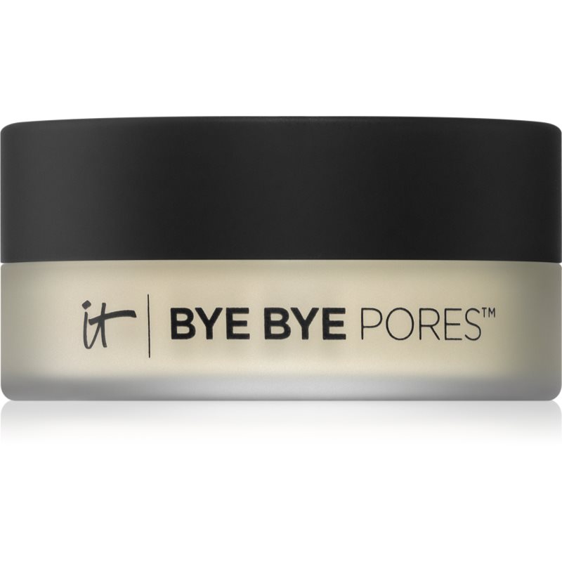 IT Cosmetics Bye Bye Pores Poreless Finish Loose Setting Powder bőrvilágosító könnyed és természetes hatású púder árnyalat Translucent 6.8 g