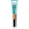 IT Cosmetics Your Skin But Better CC+ Natural Matte mattító alapozó SPF 40 hölgyeknek Medium Tan 32 ml