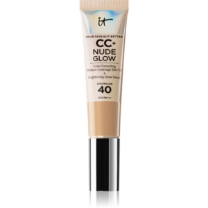 IT Cosmetics Your Skin But Better CC + Nude Glow üde hatást keltő alapozó SPF 40 árnyalat Neutral Medium 32 ml