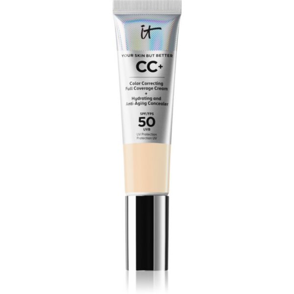 IT Cosmetics Your Skin But Better CC+ fedő hatású alapozó SPF 50+ hölgyeknek Light 32 ml