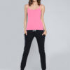 Ibiza T-shirt with narrow straps - pink