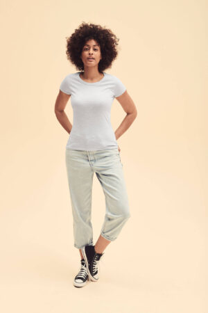 Iconic 195 Ringspun Premium Premium Fruit of the Loom Women's T-shirt