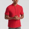 Iconic Polo Friut of the Loom Men's Red T-shirt