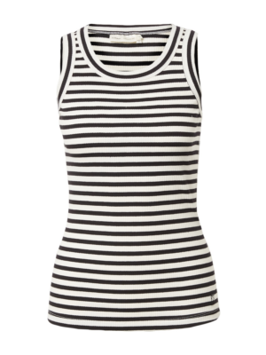 InWear Top 'Dagna'  fekete / fehér-Hungary