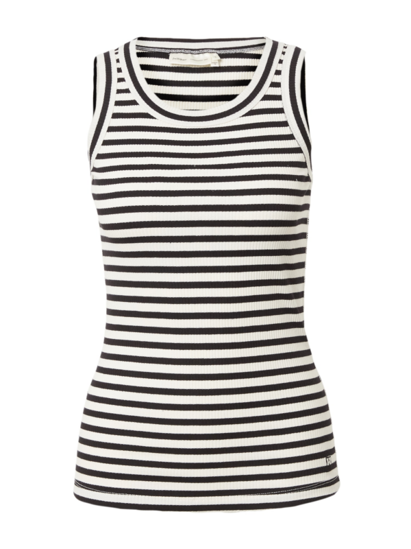 InWear Top 'Dagna'  fekete / fehér-Hungary