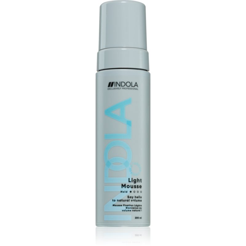 Indola Light Mousse hajhab a természetes fixálásért 200 ml