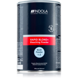 Indola Rapid BLOND+ Bleaching Powder élénkítő púder hajra árnyalat Blue 450 g