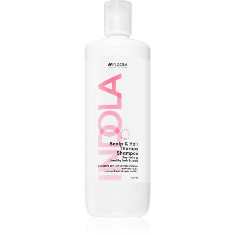 Indola Scalp & Hair Therapy Shampoo korpásodás elleni sampon a kémiailag kezelt hajra 1000 ml