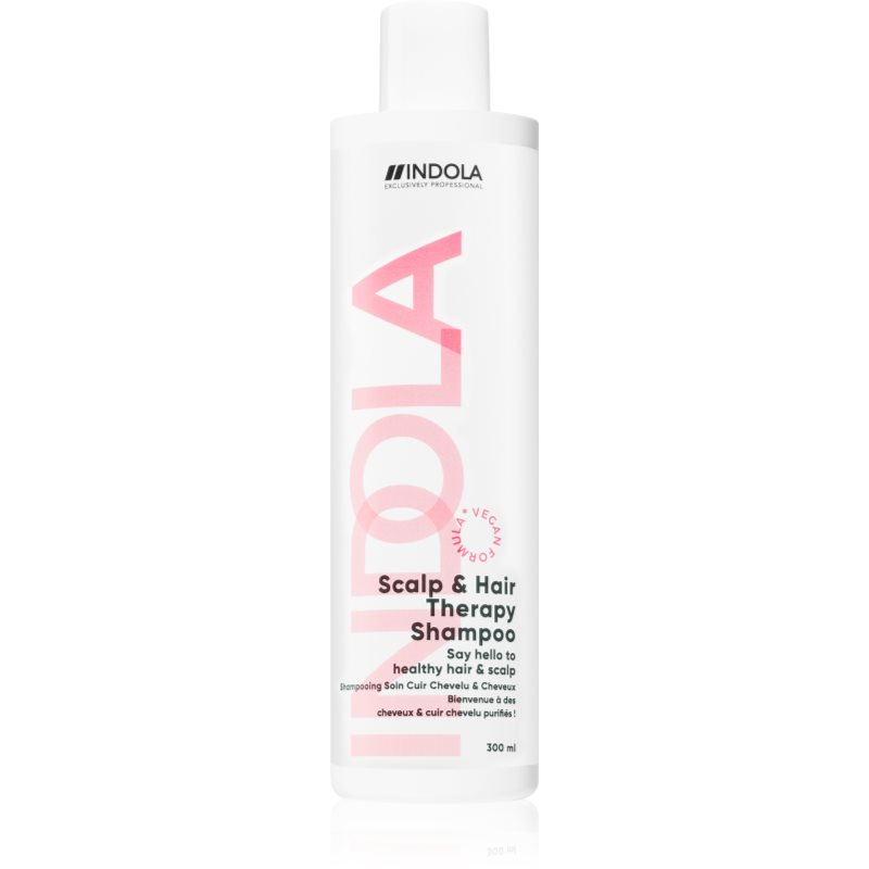 Indola Scalp & Hair Therapy Shampoo korpásodás elleni sampon a kémiailag kezelt hajra 300 ml
