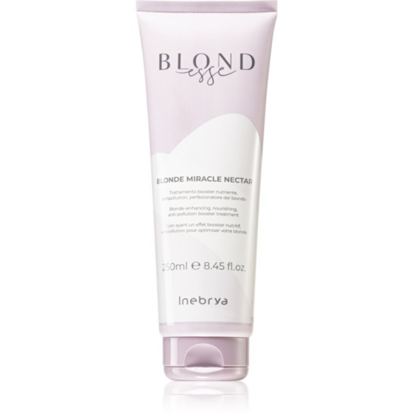 Inebrya BLONDesse Blonde Miracle Nectar mélyen tápláló kúra szőke hajra 250 ml