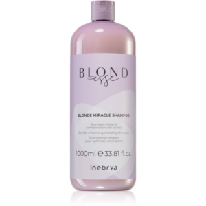 Inebrya BLONDesse Blonde Miracle Shampoo Tisztító méregtelenítő sampon szőke hajra 1000 ml-Ár