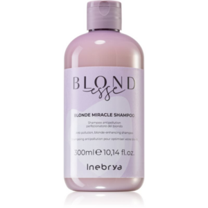 Inebrya BLONDesse Blonde Miracle Shampoo Tisztító méregtelenítő sampon szőke hajra 300 ml-Ár