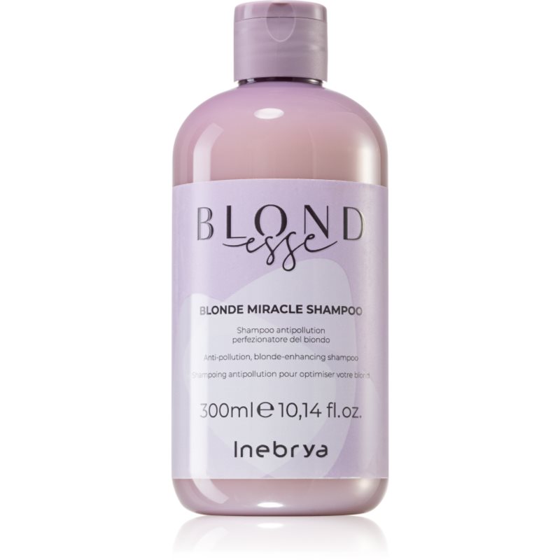 Inebrya BLONDesse Blonde Miracle Shampoo Tisztító méregtelenítő sampon szőke hajra 300 ml-Ár