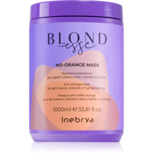 Inebrya BLONDesse No-Orange Mask haj maszk semlegesítő réz alaptónusok 1000 ml