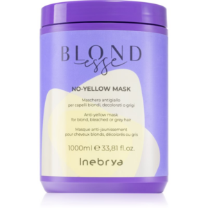 Inebrya BLONDesse No-Yellow Mask haj maszk semlegesíti a sárgás tónusokat 1000 ml-Ár