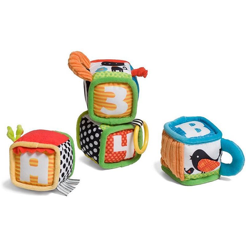 Infantino Activity Blocks puha szenzoros játékkockák 4 db-Ár
