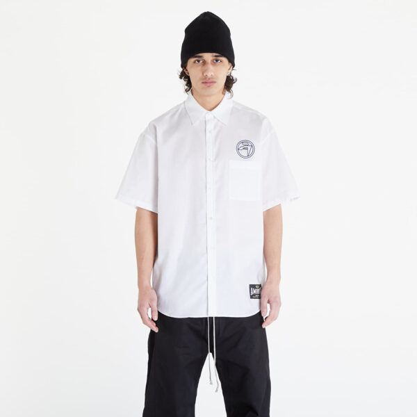 Ing Ambush Emblem Shortsleeve Shirt Blanc De Blanc Insignia Blue 46-alacsony-ár