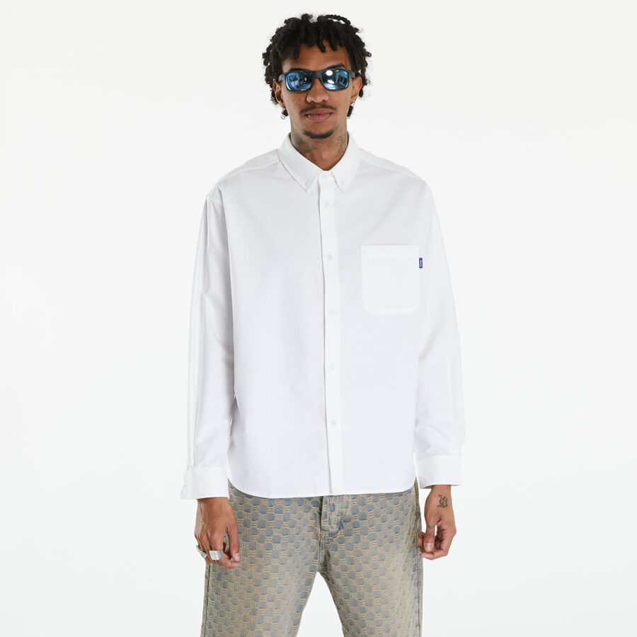 Ing Awake NY Embroidered Oxford Shirt White XL-alacsony-ár