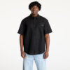 Ing Calvin Klein Jeans Linen Cotton Shortsleeve Shirt Black S-alacsony-ár