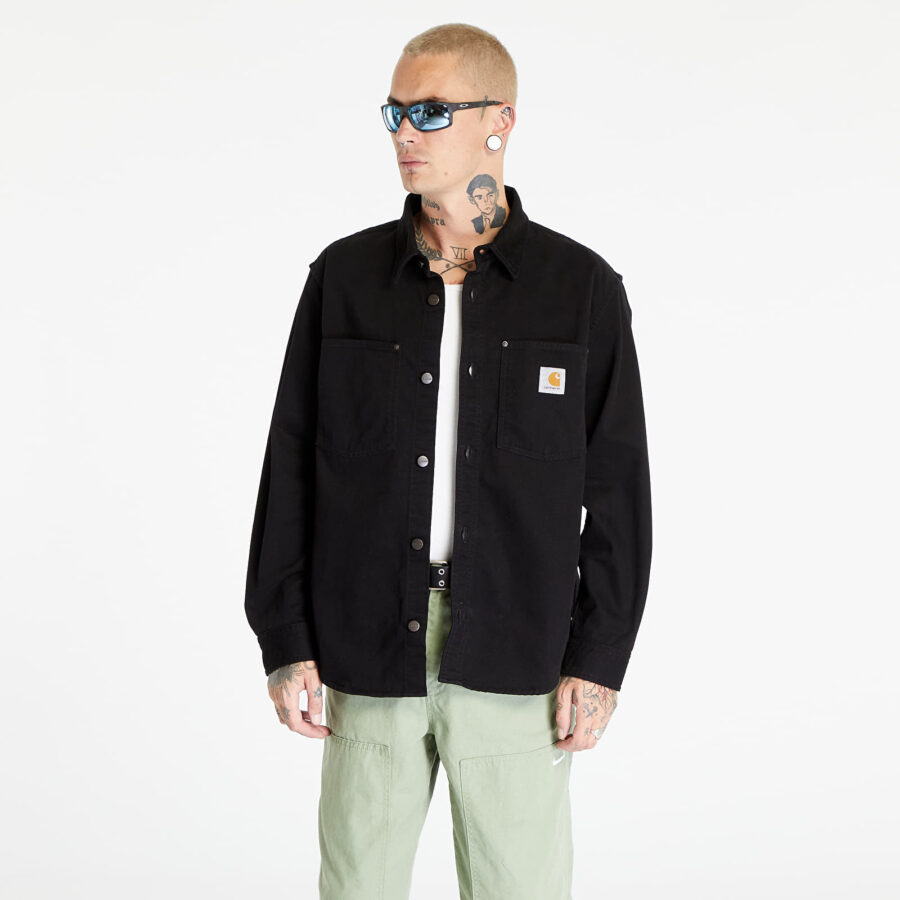 Ing Carhartt WIP Derby Shirt Jac Black XS-alacsony-ár