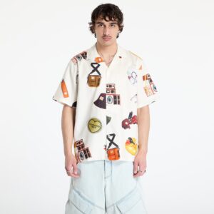 Ing Carhartt WIP S/S Jacob Rochester Shirt UNISEX Jacob Rochester Print/ Wax S-alacsony-ár