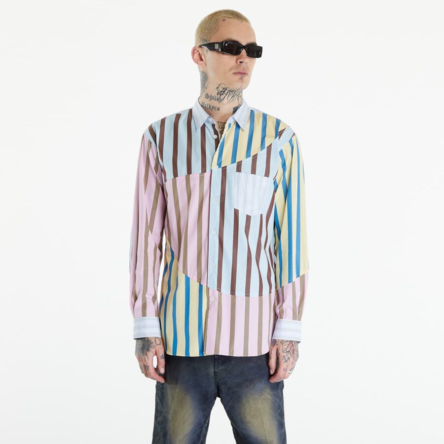 Ing Comme des Garçons SHIRT Shirt Woven Stripe S-alacsony-ár