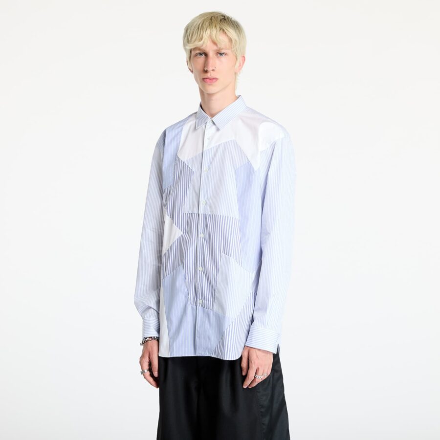 Ing Comme des Garçons SHIRT Woven Shirt White/ Stripe M-alacsony-ár