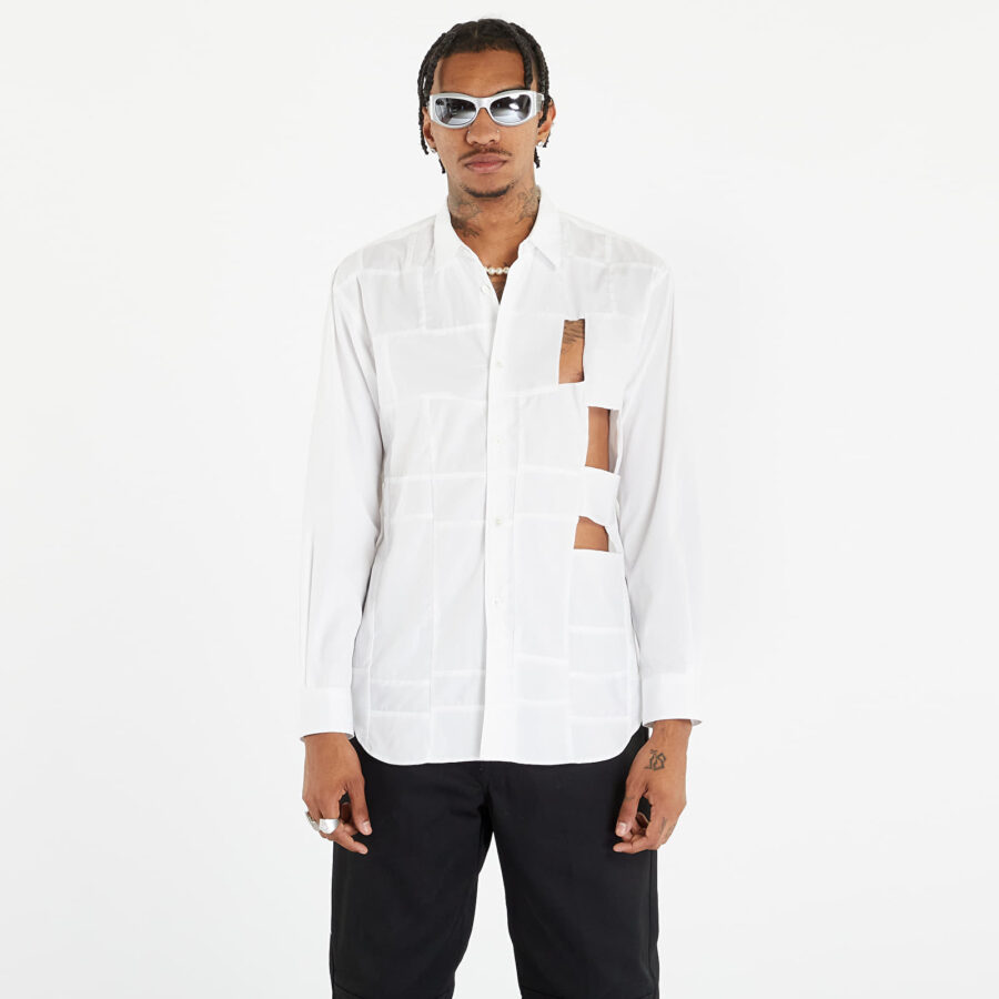 Ing Comme des Garçons SHIRT Woven Shirt White XS-alacsony-ár