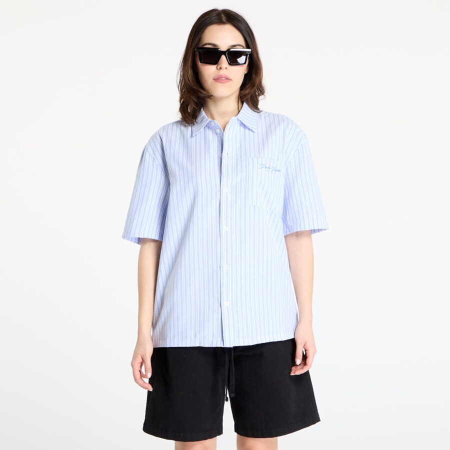 Ing Daily Paper Stripe Short Sleeve Shirt UNISEX Stripe S-alacsony-ár