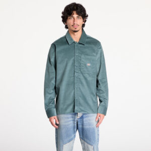 Ing Dickies Corduroy Long Sleeve Shirt Lincoln Green S-alacsony-ár