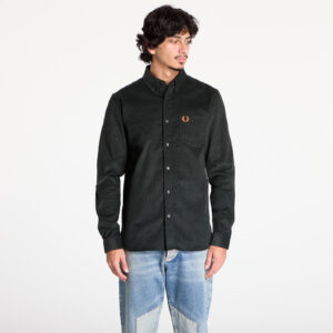 Ing FRED PERRY Corduroy Shirt Night Green XL-alacsony-ár