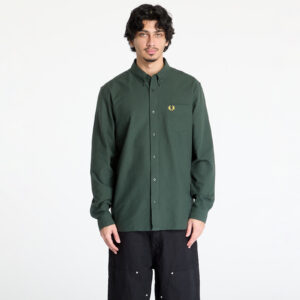 Ing FRED PERRY Oxford Shirt Court Green M-alacsony-ár