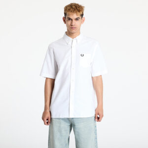 Ing FRED PERRY Oxford Shirt White M-alacsony-ár