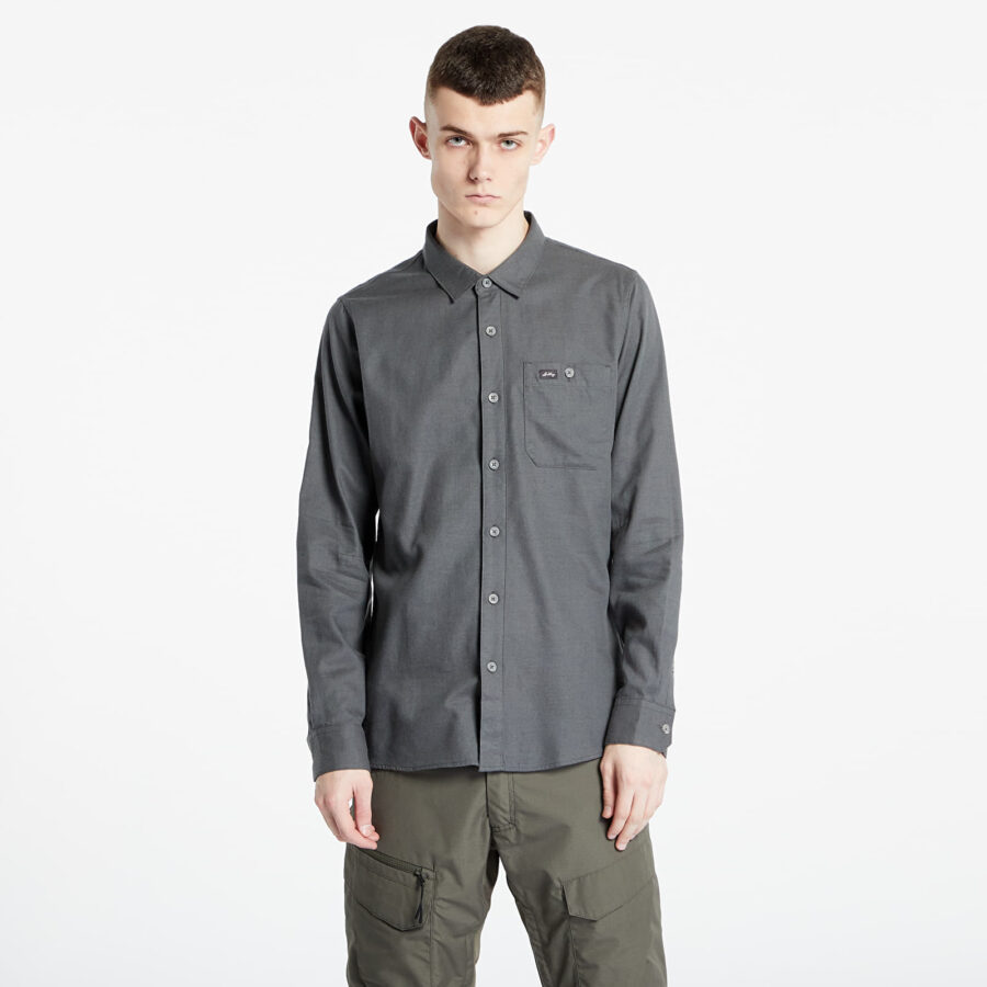 Ing Lundhags Ekren Solid Shirt Grey M-alacsony-ár