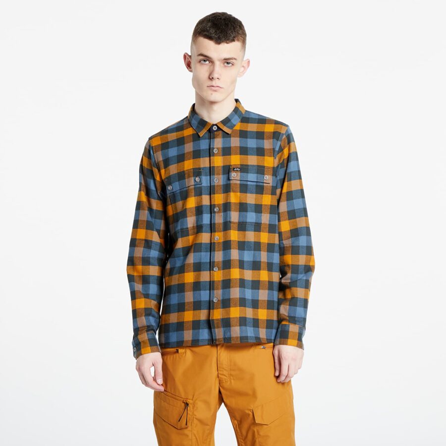 Ing Lundhags Rask Flannel Shirt Gold S-alacsony-ár