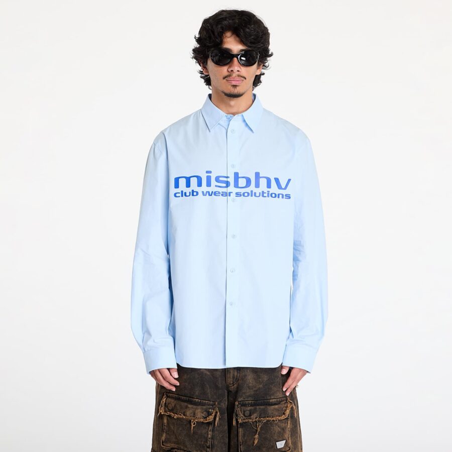 Ing MISBHV Light Blue Sport Shirt UNISEX Light Blue S-alacsony-ár
