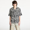 Ing MISBHV M Sprayed Viscose Shirt UNISEX Black/ White S-alacsony-ár