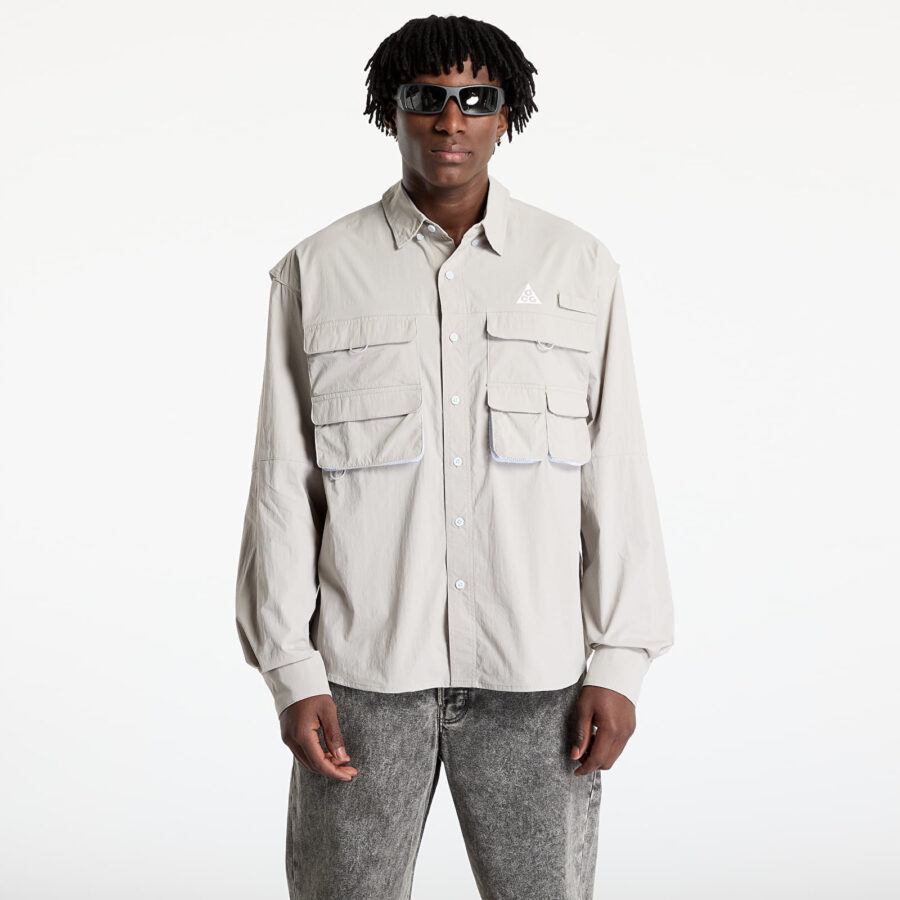 Ing Nike ACG "Orb Weaver" Dri-FIT ADV UV Long Sleeve Shirt College Grey/ Football Grey/ Summit White XS-alacsony-ár