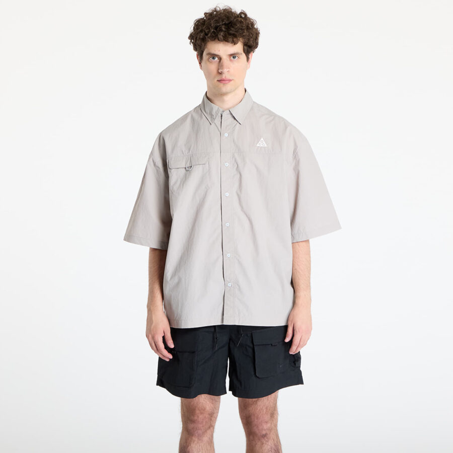 Ing Nike ACG "Orb Weaver" UV Repel Short-Sleeve Shirt College Grey/ Football Grey/ Summit White S-alacsony-ár