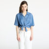 Ing Tommy Jeans Chambray Tie Shortsleeve Shirt Denim S-alacsony-ár