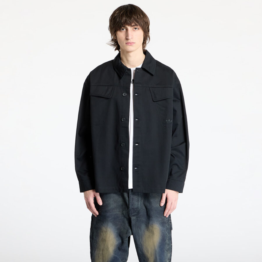 Ing adidas Premium Essentials Workwear Overshirt Black L-alacsony-ár