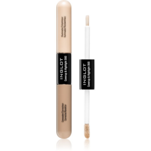 Inglot Coverup & Highlight Duo tartós korrektor élénkítővel árnyalat 102 6.6 ml-Ár